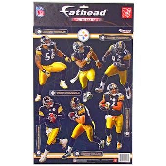 Fathead Pittsburgh Steelers 2011 Team Set (Roethlisberger, Ward, Polamalu)