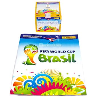 2014 Panini FIFA World Cup Soccer Sticker Box & Album