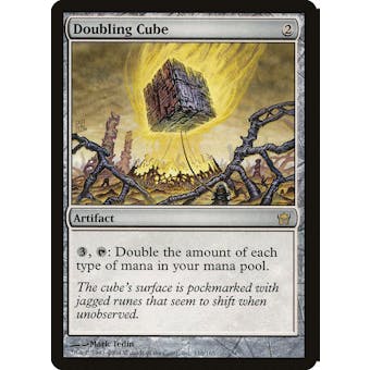 Magic the Gathering Fifth Dawn Single Doubling Cube FOIL - SLIGHT PLAY (SP)