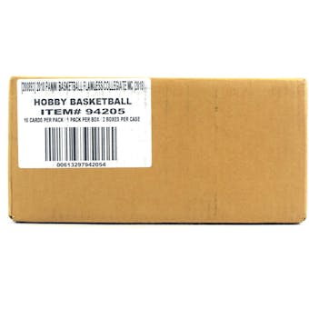 2018/19 Panini Flawless Collegiate Basketball Hobby 2-Box Case