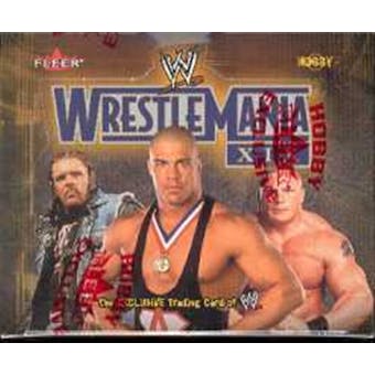 2003 Fleer WWF WWE Wrestlemania XIX Wrestling Hobby Box