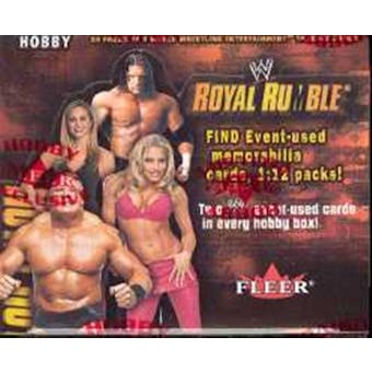 2002 Fleer WWF WWE Royal Rumble Wrestling Hobby Box