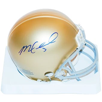 Michael Floyd Autographed Notre Dame Fighting Irish Mini Helmet (JSA)