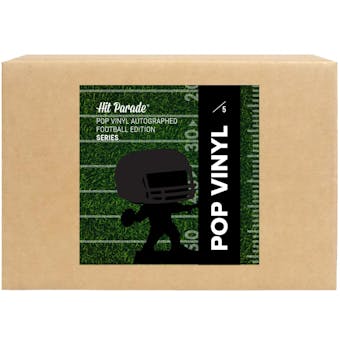 2024 Hit Parade Autographed Football POP Vinyl Series 1 Hobby 10-Box Case - Patrick Mahomes