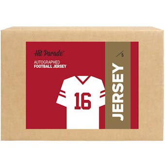 2022 Hit Parade Autographed Football Jersey Series 11 Hobby 10-Box Case - Josh Allen