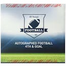 2022 Hit Parade Autographed Football 4th & GOAL Series 3 - 3-Box- DACW Live 32 Spot Random Team Break #4