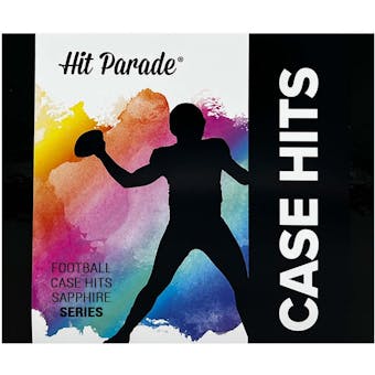 2022 Hit Parade Football Case Hits Sapphire Edition - Series 5 - Hobby Box