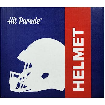 2023 Hit Parade Autographed Full Size Football Helmet Series 18 Hobby Box - Tom Brady & Josh Allen