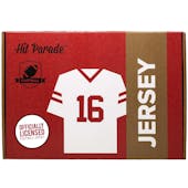 2022 Hit Parade Autographed Football Jersey OFFICIALLY LICENSED Series 4 Hobby Box - Josh Allen