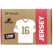 2023 Hit Parade Autographed Football Jersey 1st ROUND EDITION Series 2 Hobby Box - Aaron Rodgers