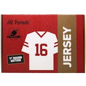 2023 Hit Parade Autographed Football Jersey 1st ROUND EDITION Series 5 Hobby Box - Peyton Manning