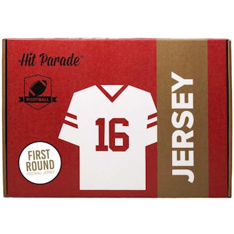 2023 Hit Parade Autographed Football Jersey 1st ROUND EDITION Series 9 Hobby Box - Pat Mahomes & Jerry Rice