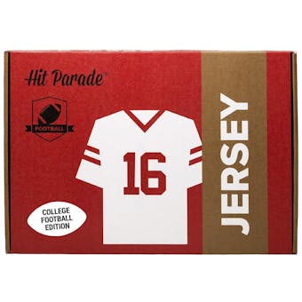 2023 Hit Parade Autographed Football Jersey College Edition Series 1 Hobby Box - Allen & Herbert