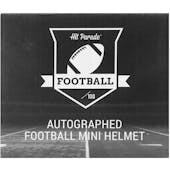 2022 Hit Parade Auto Football Mini Helmet Series 1- 1-Box- DACW Live 8 Spot Random Division Break #1