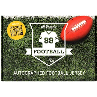 2022 Hit Parade Autographed Football Jersey OFFICIALLY LICENSED Series 2 Hobby Box - Patrick Mahomes