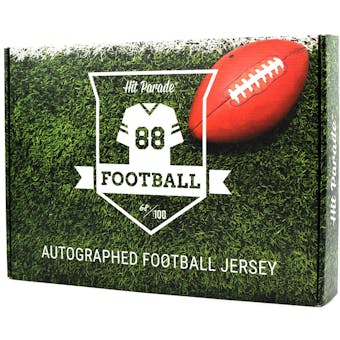 2018 Hit Parade Autographed Football Jersey Hobby Box - Series 13 - Brett Favre, Patrick Mahomes, & T. Gurley!