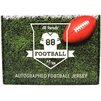 2019 Hit Parade Autographed Football Jersey Hobby Box - Series 4 - John Elway, Nick Chubb, & Joe Namath!!!!
