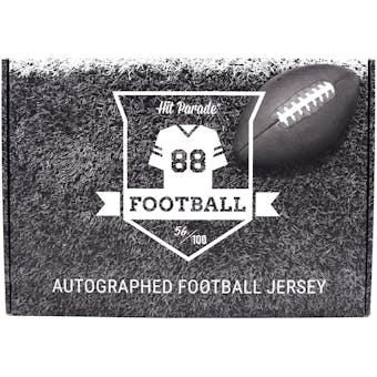 2021 Hit Parade Autographed Football Jersey - Series 1 - Hobby 10-Box Case - P. Manning & J. Burrow!!!