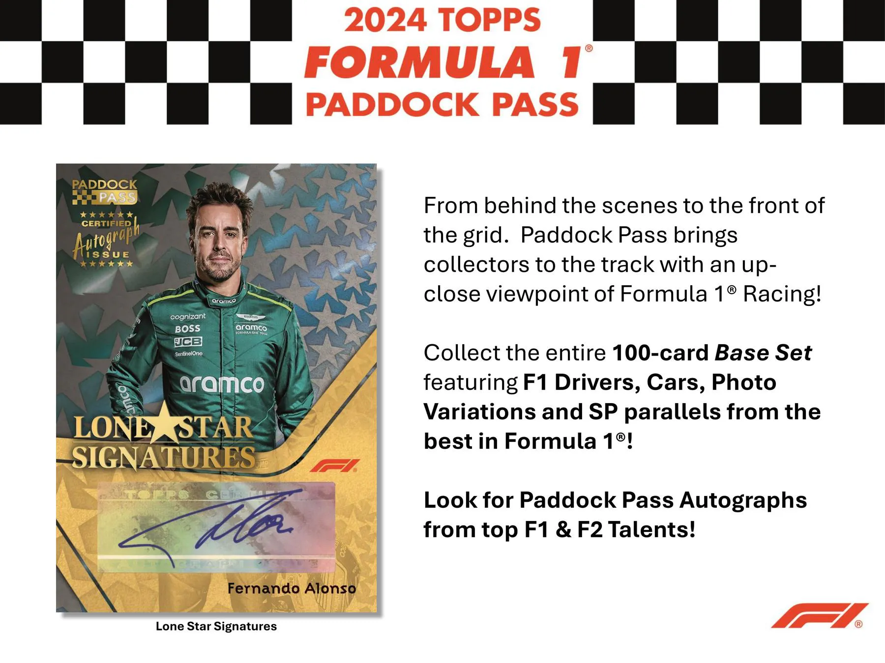 F1 Racing Pass 2024 Topps Paddock Pass F1 Formula 1 Hobby Box | DA Card World