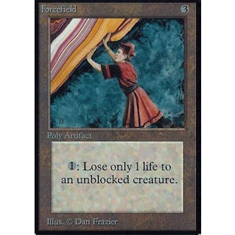 Magic the Gathering Alpha Single Forcefield - HEAVY PLAY (HP)