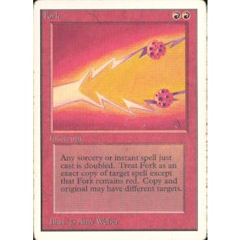 Magic the Gathering Unlimited Single Fork - MODERATE PLAY plus (MP+)