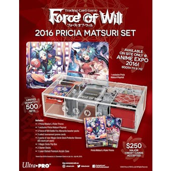Ultra Pro 2016 Pricia Matsuri Set for Force of Will