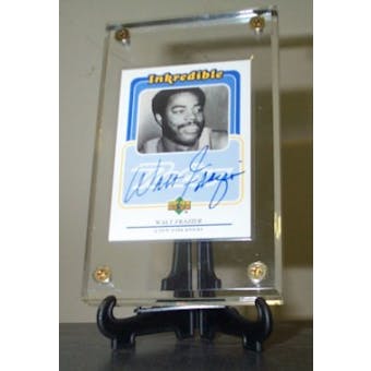 Walt Frazier Basketball Certified Auto Card