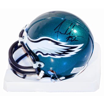Freddie Mitchell Autographed Philadelphia Eagles Mini Football Helmet