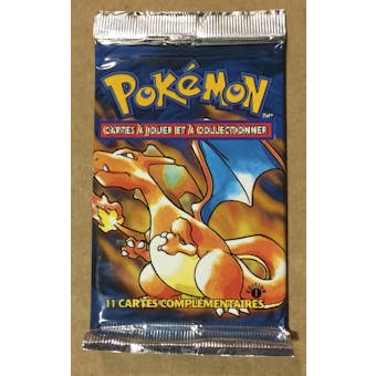 Pokemon Base Set 1 1st Edition Booster Pack - FRENCH