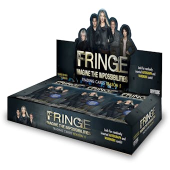 Fringe Season 5 Trading Cards 12-Box Case (Cryptozoic 2014)