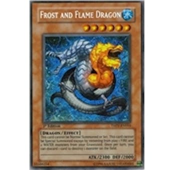 Yu-Gi-Oh Tactical Evolution Single Frost and Flame Dragon Secret Rare