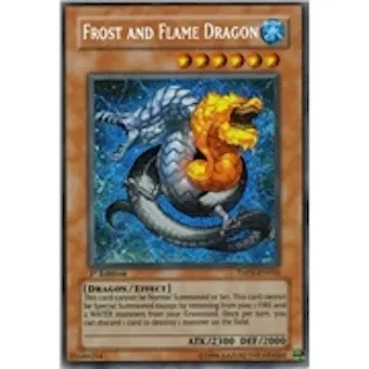 Yu-Gi-Oh Tactical Evolution Single Frost and Flame Dragon Secret Rare