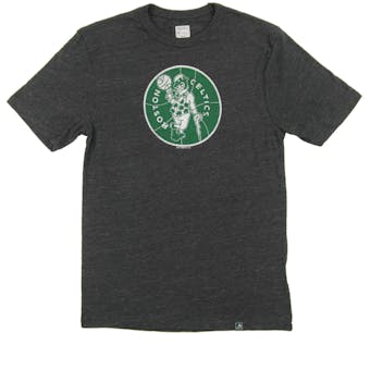 Boston Celtics Majestic Gray Hours and Hours Dual Blend Tee Shirt