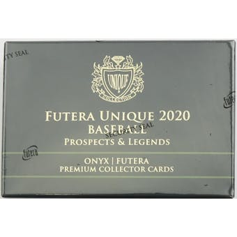 2020 Onyx Futera Unique Prospects & Legends Baseball Hobby Mini-Box