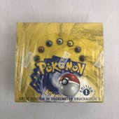 Pokemon Base Set 1 German 1st Edition Booster Box WOTC