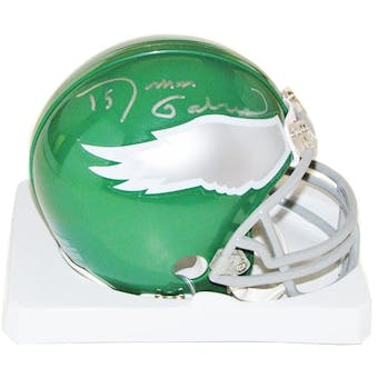 Roman Gabriel Autographed Philadelphia Eagles Throwback Mini Helmet (1974-95)