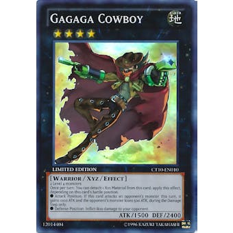 Yu-Gi-Oh Tin Single Gagaga Cowboy Super Rare - NEAR MINT (NM)