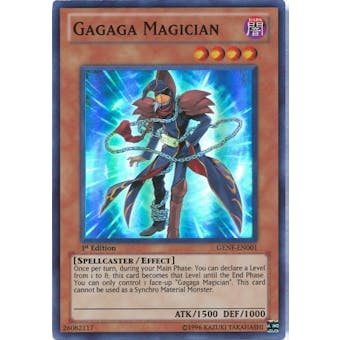 Yu-Gi-Oh Generation Force Single Gagaga Magician Super Rare