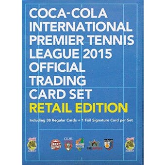 2015 Epoch Coca-Cola International Premier Tennis League Trading Card Set