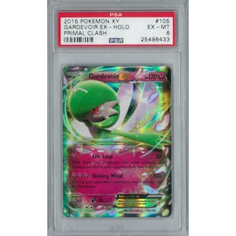 Pokemon XY Primal Clash Gardevoir EX 105/160 Holo Rare PSA 6