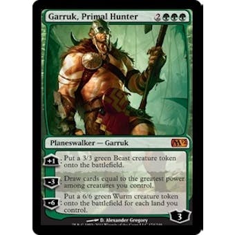 Magic the Gathering 2012 Single Garruk, Primal Hunter Foil - NM