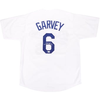 Steve Garvey Autographed L.A. Dodgers Baseball Jersey (JSA)