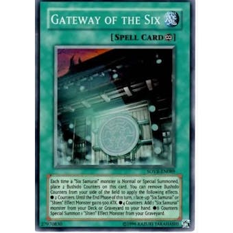 Yu-Gi-Oh Stardust Overdrive Single Gateway of the Six Super Rare 1st Edition