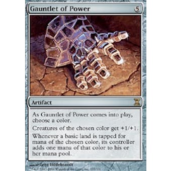 Magic the Gathering Time Spiral Single Gauntlet of Power - NEAR MINT (NM)