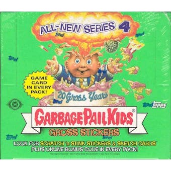 Garbage Pail Kids Series 4 Stickers Hobby Box (2005 Topps)