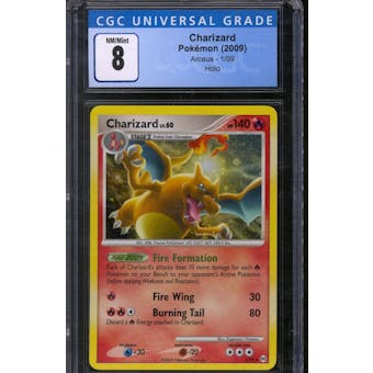 Pokemon Arceus Charizard 1/99 CGC 8 No Subs