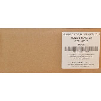2013 Press Pass Gameday Gallery Football Hobby 20-Box Case