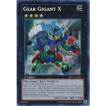 Yu-Gi-Oh Return of the Duelist Single Gear Gigant X Secret Rare