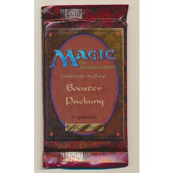 Magic the Gathering 3rd Edition (Revised) Booster Pack (German) FBB