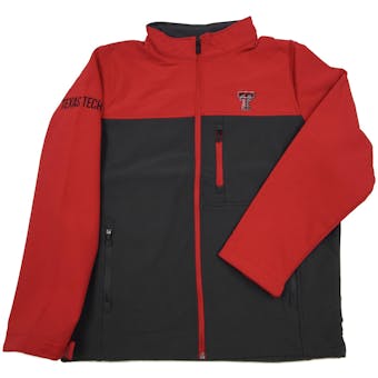 Texas Tech Red Raiders Colosseum Red & Grey Yukon II Full Zip Jacket (Adult L)